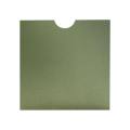 16x16cm açık yeşil davetiye zarfı