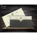 Desenli düğün kartı - Concept 5654