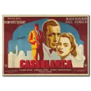 Renkli Casablanca Film Afişi