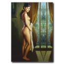 Güzel Kadın Yağlı Boya Tablo