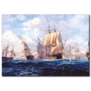 Yelkenli Gemi Yağlı Boya Tablo