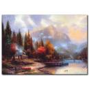 Sonbahar Temalı Şık Yağlı Boya Tablo