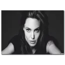 Siyah Beyaz Angelina Jolie Tablosu UN1075
