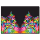 Renkli Kedi Temalı Popüler Tablo