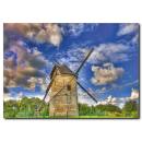 Yel Değirmeni Temalı Kanvas Tablo