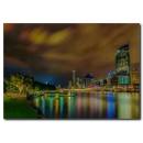 Gece Şehir Manzarası Tablo