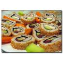 Sushi Lezzeti Temalı Kanvas Tablo