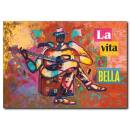 Sokak Müzisyeni Kanvas Tablo