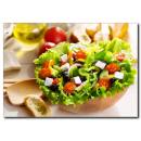 Çanak Salata Temalı Kanvas Tablo