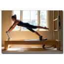Pilates Yapan Fit Vücutlu Kadın Tablo