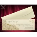 Simli ve Kabartmalı Davetiye - 5415