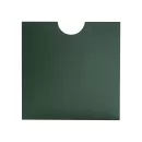 16x16cm koyu yeşil davetiye zarfı