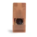 Kraft Pencereli Flat Bottom 11x28x8 cm
