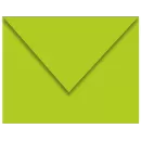 Kartvizit Zarfı - 70x90 - Yeşil - 100 Adet