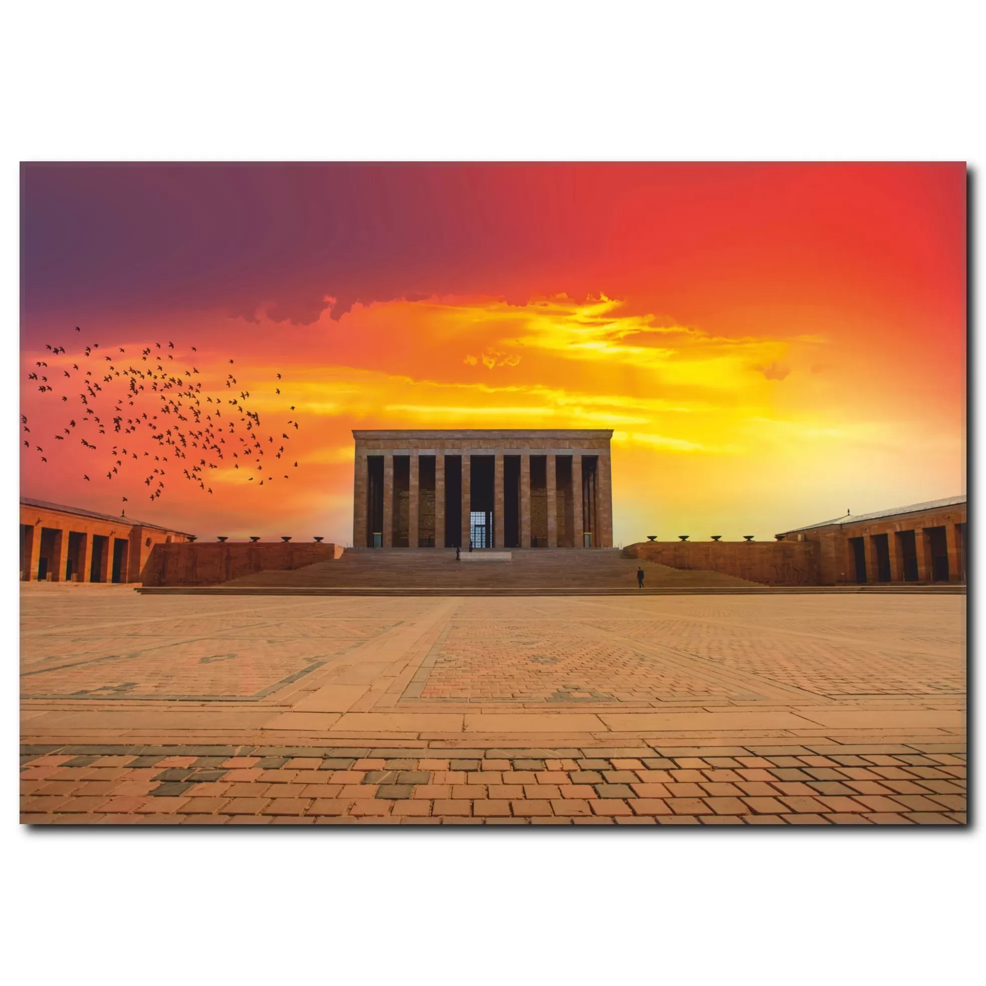 anitkabir temali kanvas tablo ty 1012