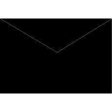 Siyah Davetiye Zarfı 13x18 Cm 120 Gr