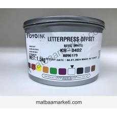 Dyo Karıştırıcı Beyaz 0402 Matbaa Mürekkebi - 1.5 Kg