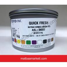 Dyo Toyo Bayrak Kırmızı Matbaa Boyası AS-0602 - 1 Kg