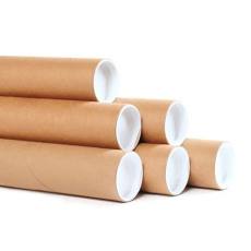 Plastik Kapaklı Karton Silindir Postüp