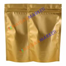 Gold Aluminyum Kilitli Doypack 20x30x5 Cm
