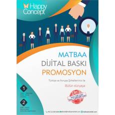 A5 Parlak Kuşe Renkli Baskılı Broşür