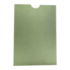 Açık yeşil davetiye zarfı