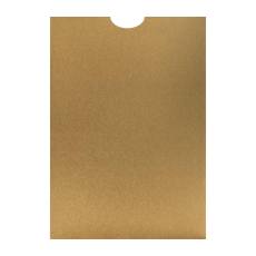 Simli Altın Renkli Zarf