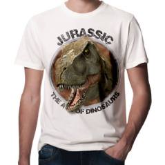 Jurassic Park Dinazor Baskılı 3D Tişört 1509 Jura 1C