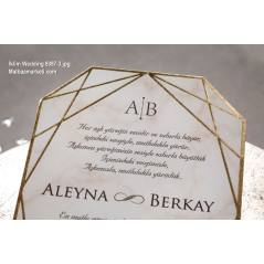 Wedding Davetiye 8387
