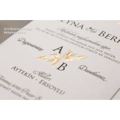 Wedding Davetiye 8408