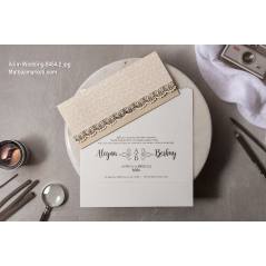 Wedding Davetiye 8454