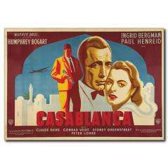 Renkli Casablanca Film Afişi
