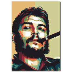 Che Guevera Temalı Kanvas Tablo UN-1049