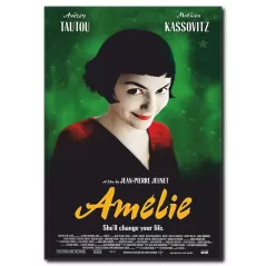 Amelie Film Poster Tablo
