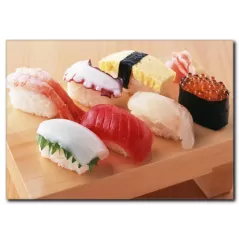 Sushi Lezzet Temalı Kanvas Tablo