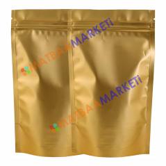 Gold Aluminyum Kilitli Doypack 13x22,5x3,5 Cm