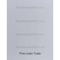 Tuale Karton, İnce Dokulu - 250 Gr - 70x100 cm - Fine Linen