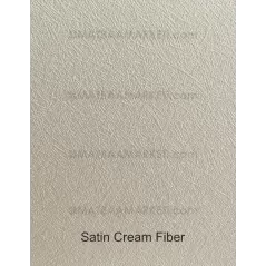 Sedefli Krem Fiber Karton - 250 Gr - 70x100 Cm - Satin Cream Fiber