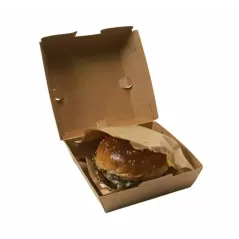 Hamburger Kutusu 13x13x8 cm