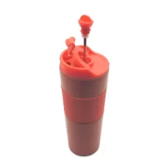 French Press Termos 500 ML - Kırmızı