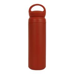 Filtreli ve Ele Geçmeli Çelik Termos 500 Ml - Kırmızı