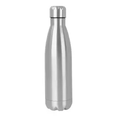 Ergonomik Kullanışlı Çelik Termos 500 Ml - Metalik Gümüş