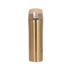 Kilitli Termos Matara 450 Ml - Gold