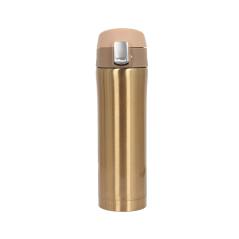 Kilitli Termos Matara 450 Ml - Gold