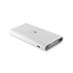 Kablosuz Şarj Cihazı - 10.000 mAh beyaz