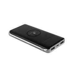 Kablosuz Şarj Cihazı - 10.000 mAh siyah