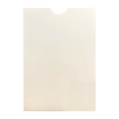 14x20, Krem, Üstten Çekmeli, Kalın Zarf