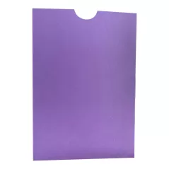 Mor Renkli Davetiye Zarfı