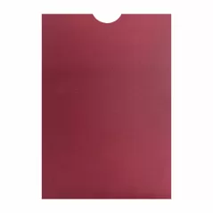 Bordo renk davetiye zarfı