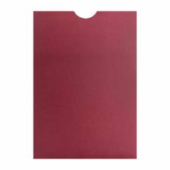Bordo renk davetiye zarfı